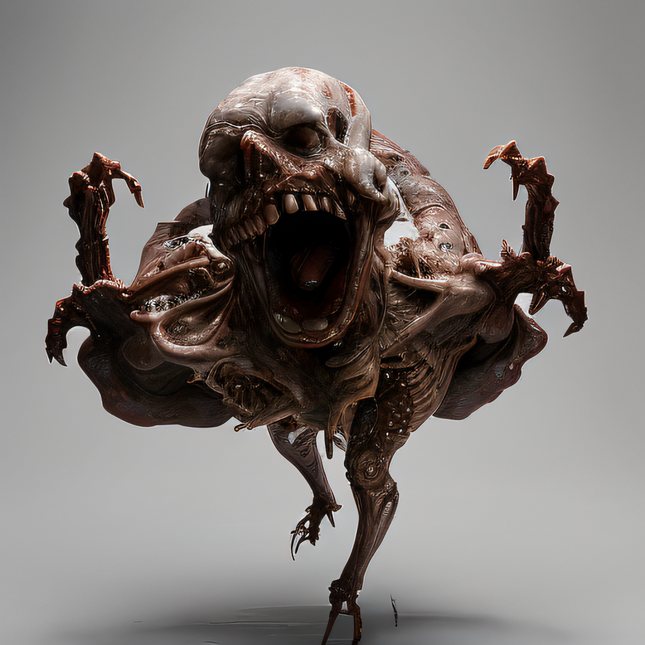 02824-2256678702-Complex_LA style, skeleton, raged, french bulldog, disgusting body horror dog, full body aerial shot, (angry grin_1.3), muted co-0000