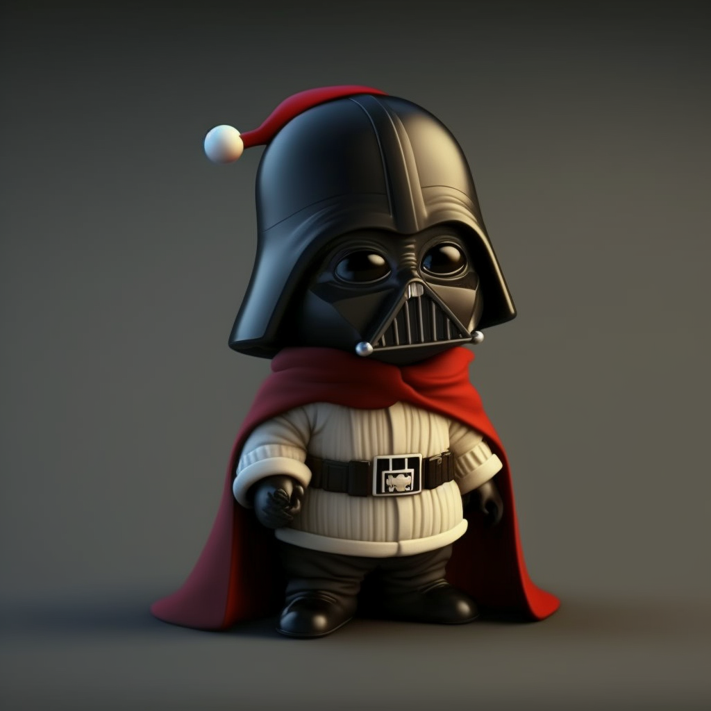 Dzu_Baby_Dark_Vador_fusion_as_santa_claus_santa_hat_on_the_head_c318e693-ac40-4245-9637-952543ab2702